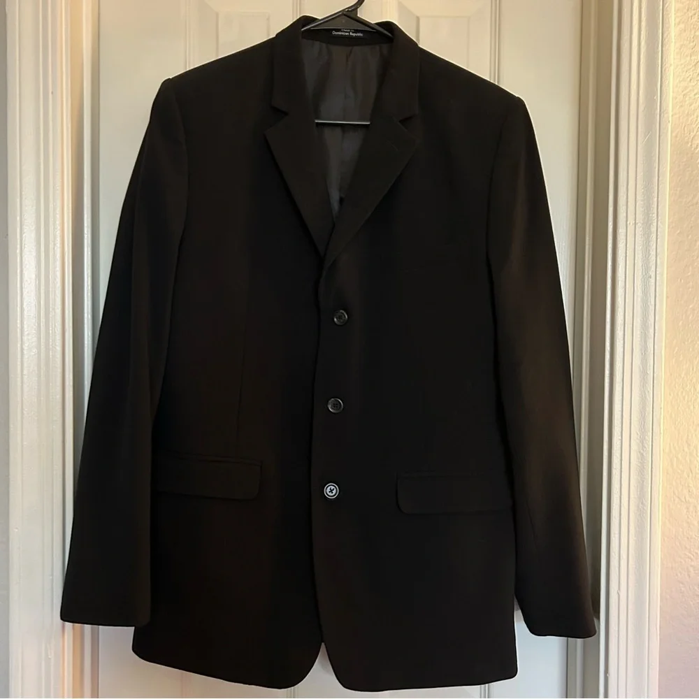 Men's Calvin Klein Black Blazer size 20R